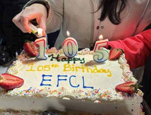 Snow Place Like Home: EFCL Rings in 105 Years at City Hall